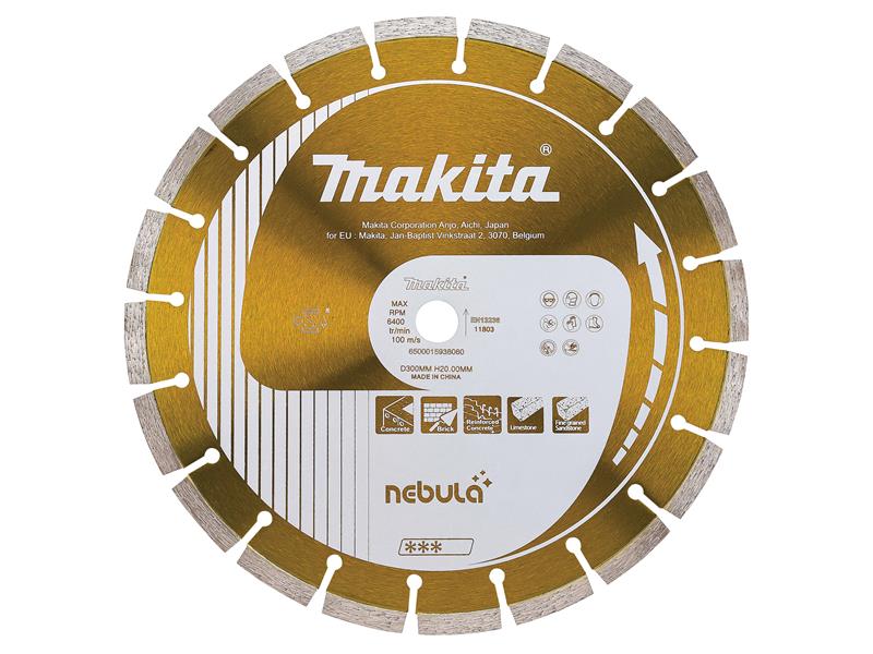 Makita B-53992 Nebula Diamond Blade 125 x 22.23mm