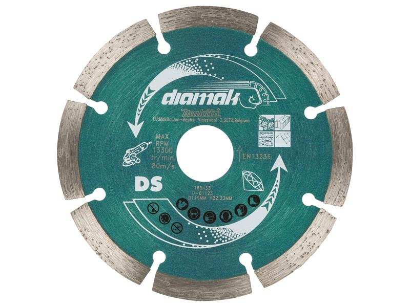 Makita D-61123 Diamak Diamond Blade 115 x 22.23mm