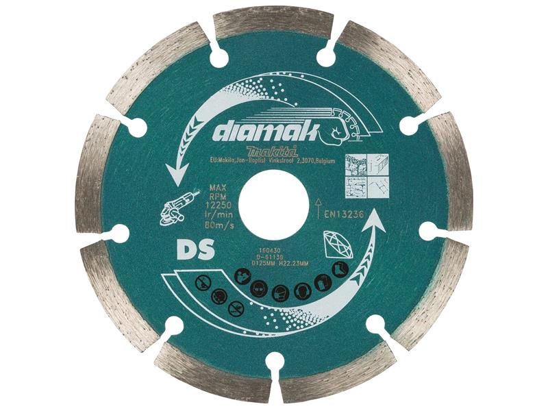 Makita D-61139 Diamak Diamond Blade 125 x 22.23mm