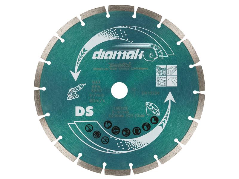 Makita D-61145 Diamak Diamond Blade 230 x 22.23mm