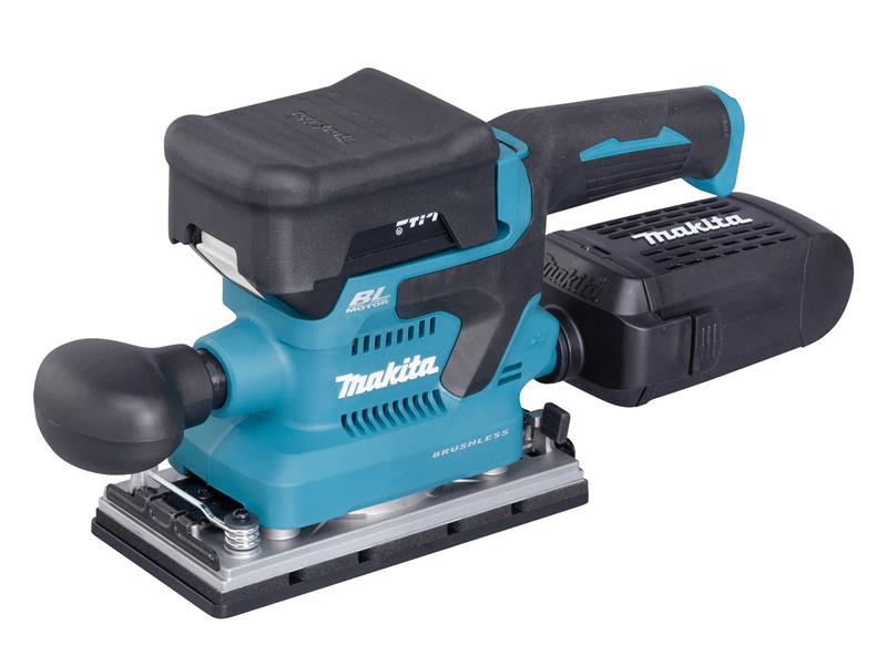 Makita DBO380RTJ LXT Finishing Sander 18V 2 x 5.0Ah Li-ion