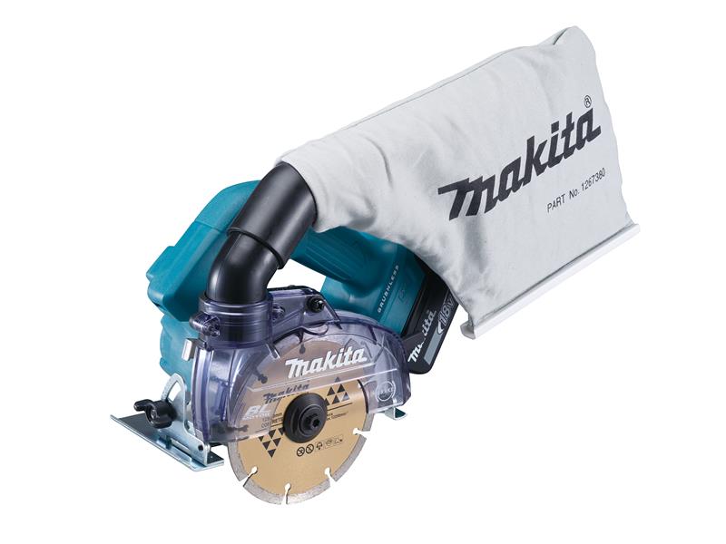 Makita DCC500RTJ Brushless LXT Disc Cutter 18V 2 x 5.0Ah Li-ion