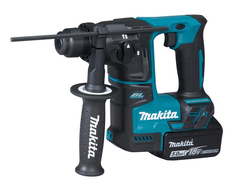 Makita DHR171RTJ Brushless LXT SDS Plus Rotary Hammer 18V 2 x 5.0Ah Li-ion