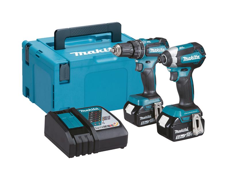 Makita DLX2268TJ LXT Combo Twin Pack 18V 2 x 5.0Ah Li-ion