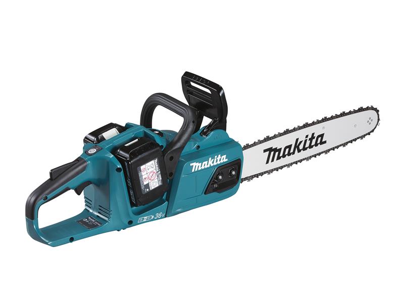 Makita DUC405PT2 Brushless LXT Chainsaw 36V (2 x 18V) 2 x 5.0Ah Li-ion