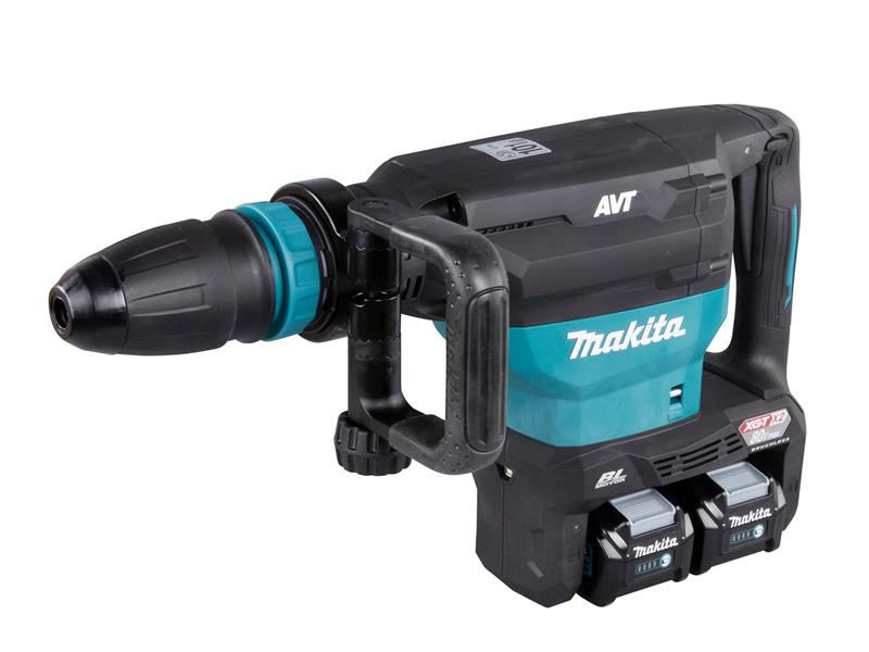 Makita HM002GD203 XGT 80Vmax Demolition Hammer 80V (2 x 40V) 2 x 2.5Ah Li-ion