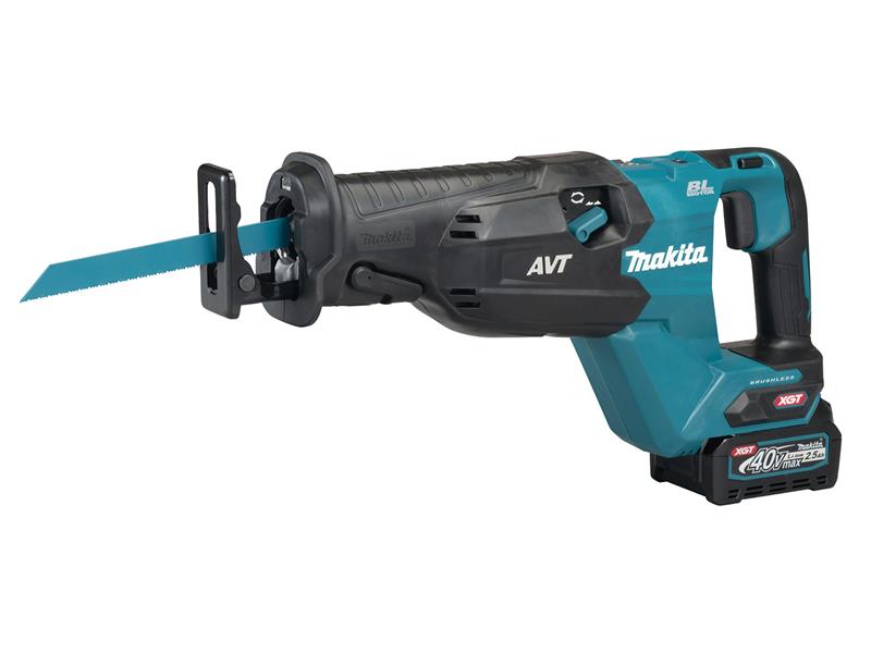 Makita JR002GD201 XGT 40Vmax BL Reciprocating Saw 40V 2 x 2.5Ah Li-ion