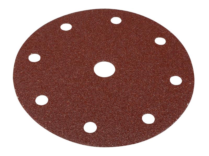 Makita Hook & Loop Abrasive Disc 150mm 60G (Pack 10)