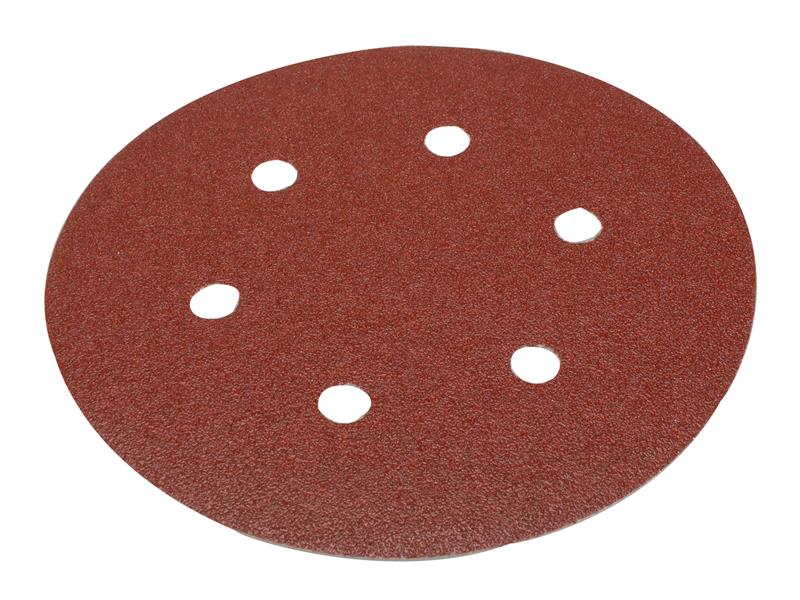 Makita Red Abrasive Disc 150mm 80G (Pack 10)