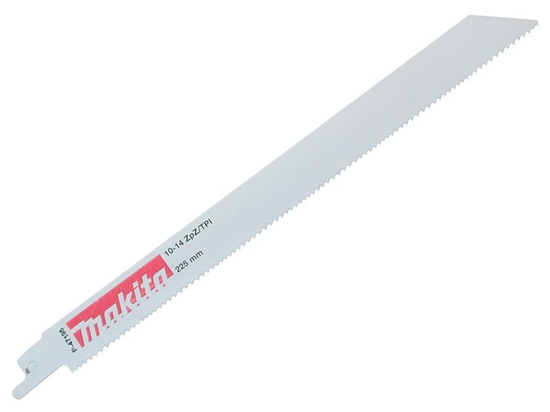 Makita Rescue and Demolition Reciprocating Blade 225mm 14 TPI (Pack 5)