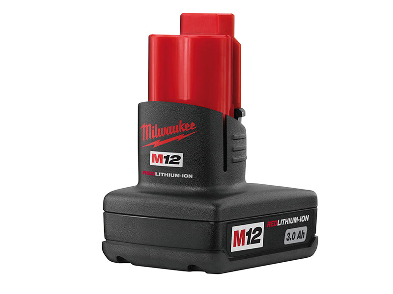 Milwaukee Power Tools M12 B3 REDLITHIUM-ION™ Battery 12V 3.0Ah Li-ion