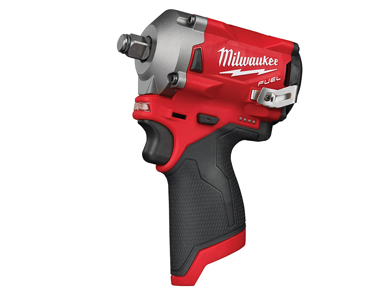 Milwaukee Power Tools M12 FIWF12-0 FUEL™ 1/2in Impact Wrench 12V Bare Unit