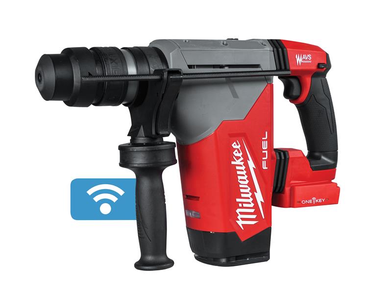 Milwaukee Power Tools M18 ONEFHPX-0X Fuel™ ONE-KEY™ 4-Mode 32mm SDS Plus Hammer 18V Bare Unit