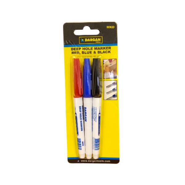 DARGAN DEEP HOLE MARKER RED, BLUE, BLACK