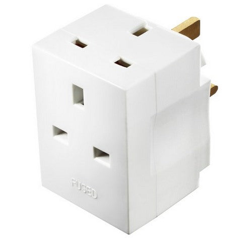 BG 3 WAY ADAPTER 13AMP