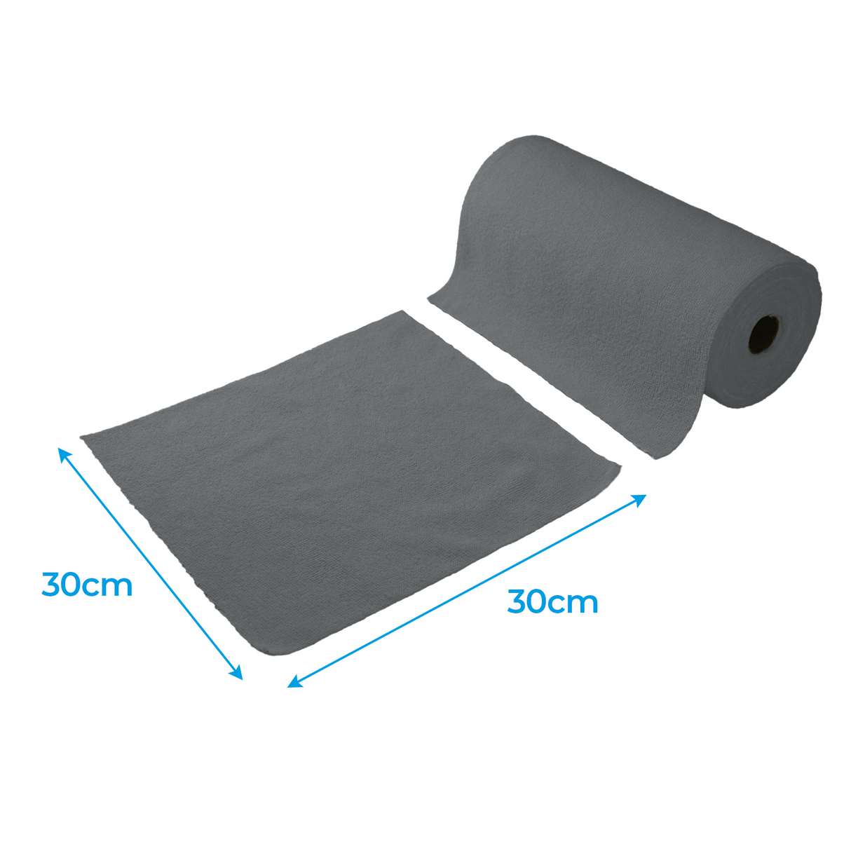 SIMPLY AUTO ROLL OF 50 MICROFIBRE CLOTHS 30*30
