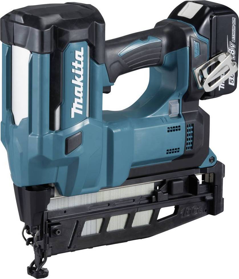Makita DBN600RTJ LXT Finishing Nailer 18V 2 x 5.0Ah Li-ion