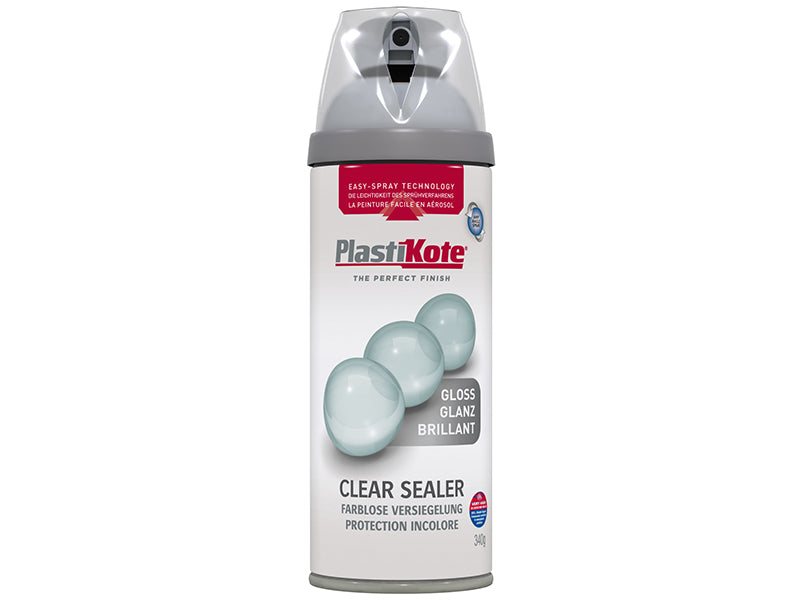 PlastiKote Twist & Spray Gloss Clear 400ml