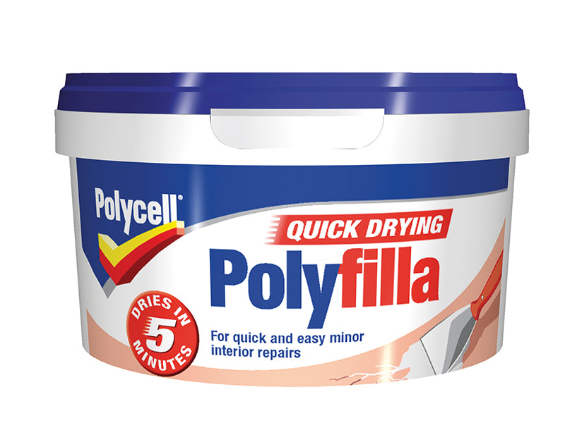 Polycell Multipurpose Quick Drying Polyfilla Tub 500g