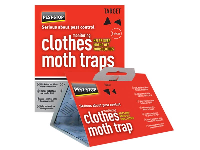 Pest-Stop (Pelsis Group) Clothes Moth Trap (Twin Pack)