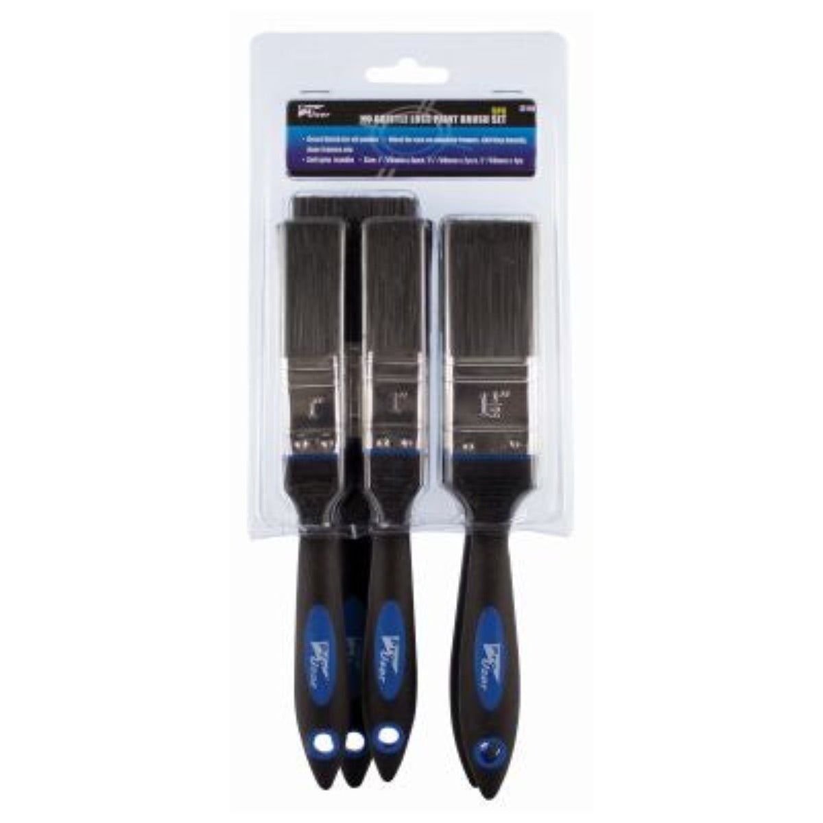 PRO USER 5pc No Bristle Loss Paint Brush Set