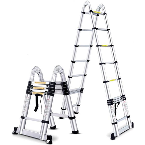 PROTOOL TELESCOPIC LADDER 3.8M A FRAME (P) – Watson Hire