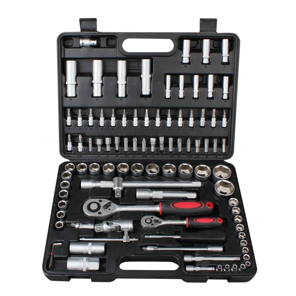 PROTOOL 94 PIECE 1/2'' & 1/4'' SOCKET SET