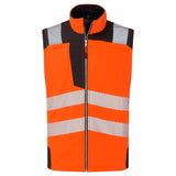 PORTWEST PW3 HI-VIS SOFTSHELL GILET