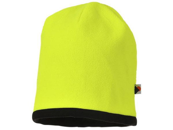 PORTWEST REVERSIBLE HI-VIS BEANIE HAT