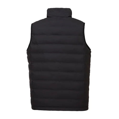 PORTWEST HEATED TUNNEL GILET BLACK MEDIUM