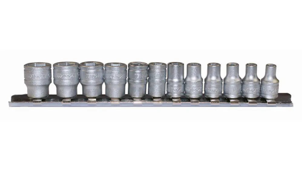 TENG TOOL SOCKET SET 1/4IN DRIVE MM 12 PIECES