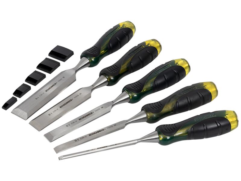 Roughneck Professional Bevel Edge Chisel Set, 5 Piece