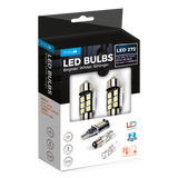 SIMPLY 272 6 LED WHITE CANBUS NUMBER PLATE LIGHT BULB