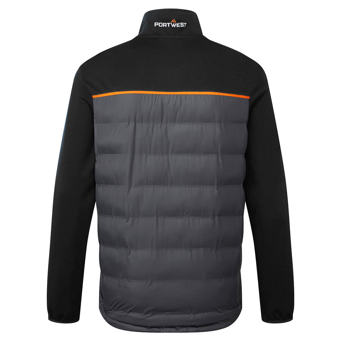 PORTWEST HYBRID BAFFLE JACKET - BLACK