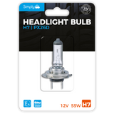 SIMPLY H7 - 12V 55W BLISTER BULB