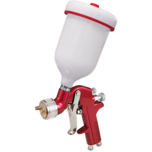 SEALEY Gravity Feed Spray Gun 1.4mm Set-Up