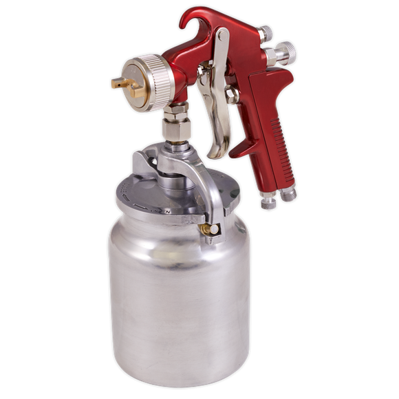 SEALEY Spray Gun Professional Suction Feed