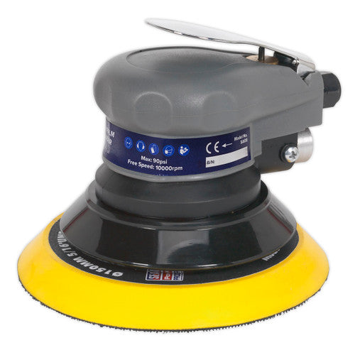 SEALEY AIR PALM ORBITAL SANDER 150MM