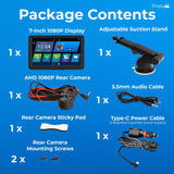 SIMPLY AUTO SMART IN CAR DISPLAY WITH REAR CAMERA