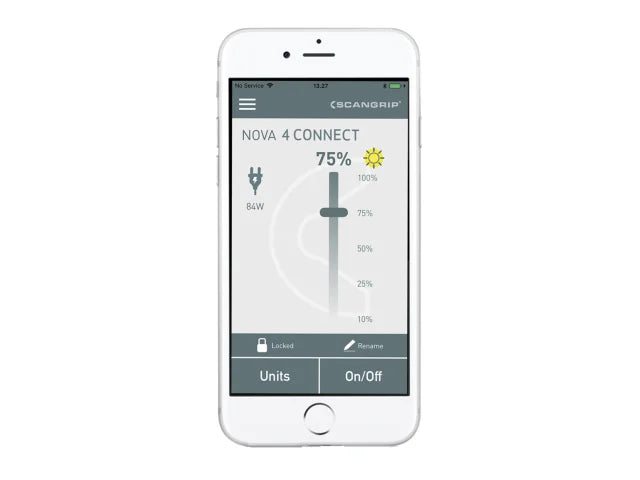 SCANGRIP NOVA 4 CONNECT LED WORK LIGHT 12V/18V BARE UNIT