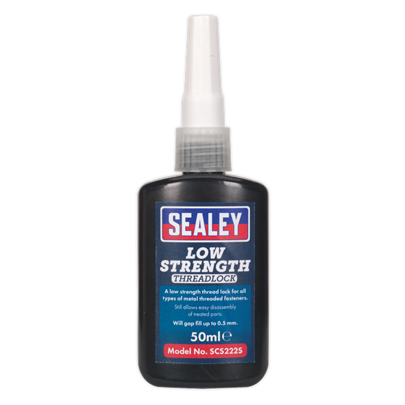 SEALEY LOW STRENGTH THREADLOCK 50ML