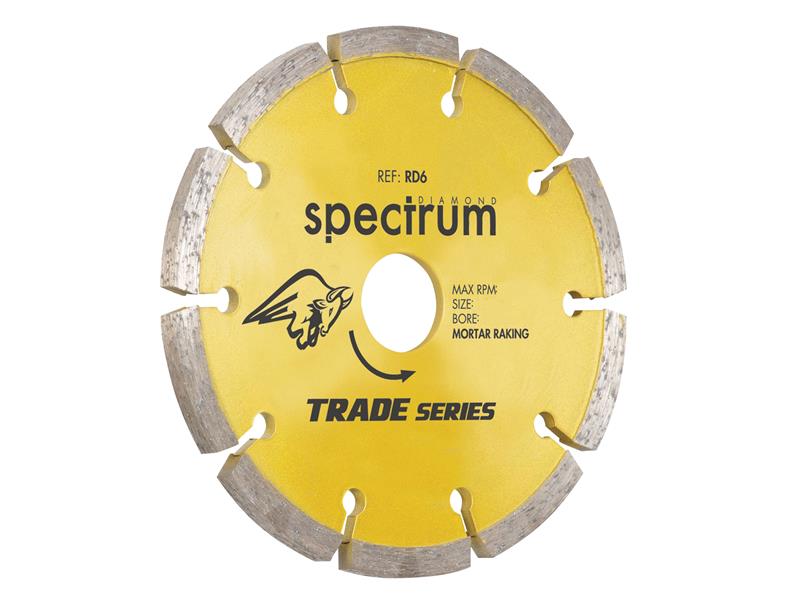 Spectrum RD6 Trade Mortar Rake Diamond Blade 115mm