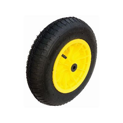 GREEN BLADE YELLOW 14" PNEUMATIC WHEEL - SACK TRUCK / WHEELBARROW