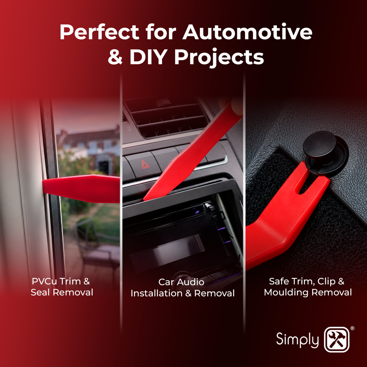 SIMPLY TOOLS 5PK TRIM REMOVER SET