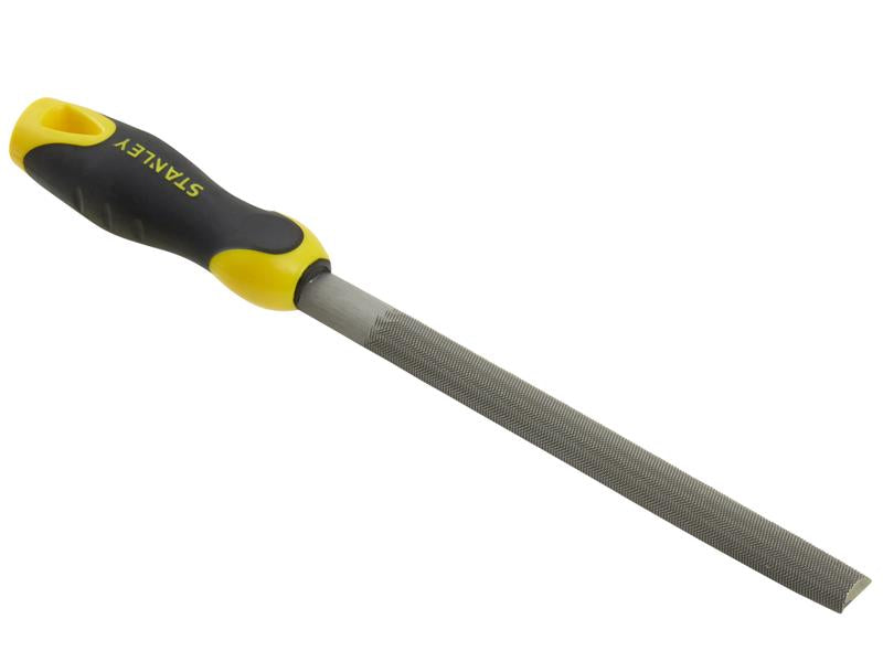 Bastard File Rnd STANLEY® Half-Round Bastard Cut File, Handled 200mm (8in) – Watson Hire