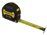 STANLEY® Grip Pocket Tape 3m/10ft (Width 19mm)