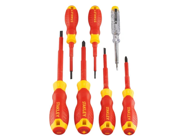 STANLEY 7 PIECE VDE SCREWDRIVER SET