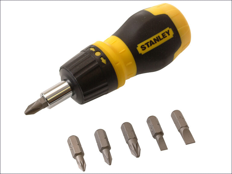 STANLEY® Multibit Ratchet Stubby & Bits