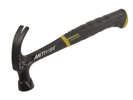 STANLEY® FatMax® AntiVibe All Steel Curved Claw Hammer 450g (16oz)