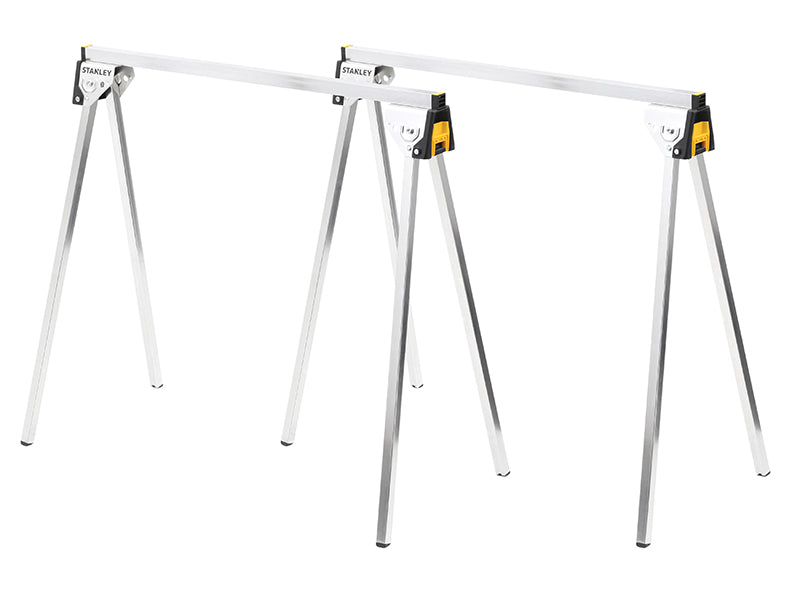 STANLEY® Essential Metal Sawhorses (Twin Pack)